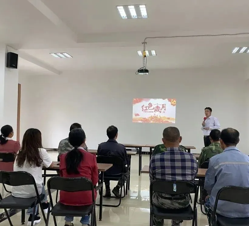 旅投集团到閤皂山景区开展党史宣讲活动