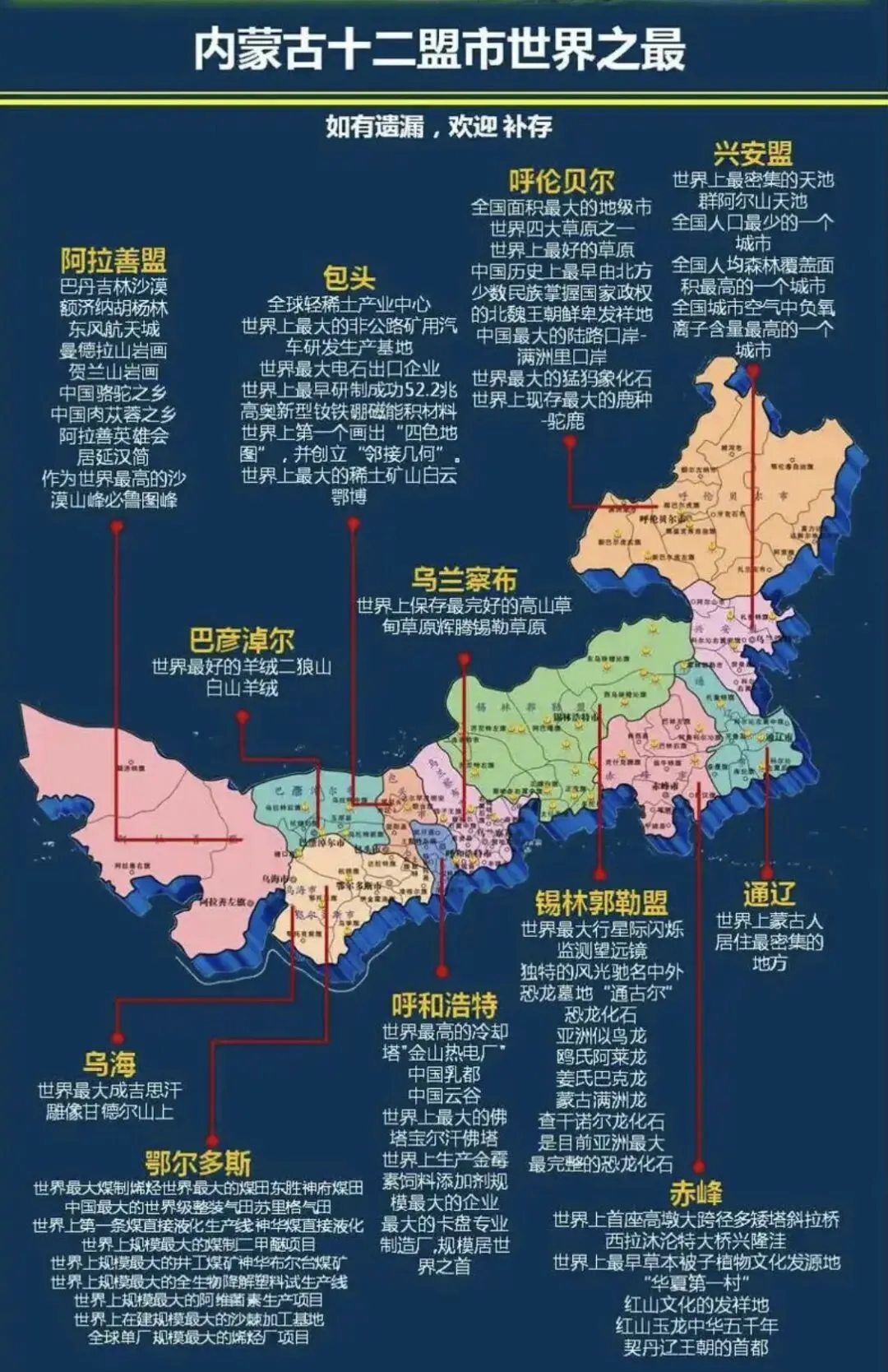 内蒙古必去8家5A景区!每一个都是世界级风景!