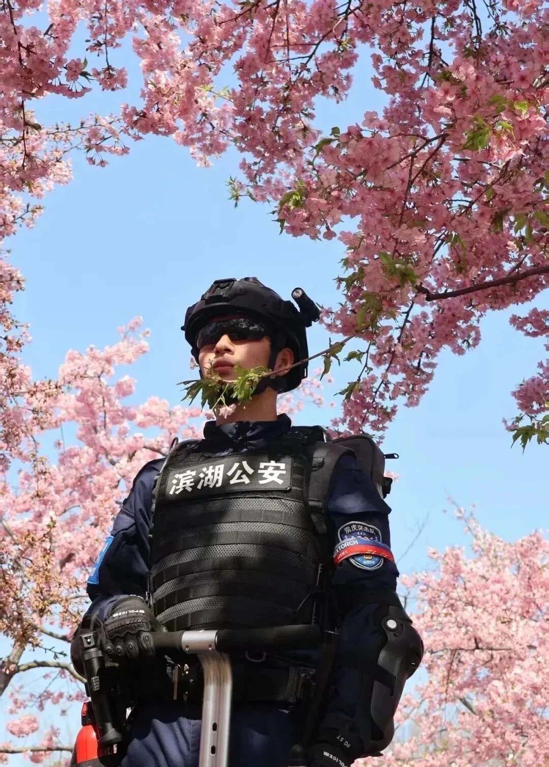 火了火了!这个景区警察帅到人均“张凌赫”!