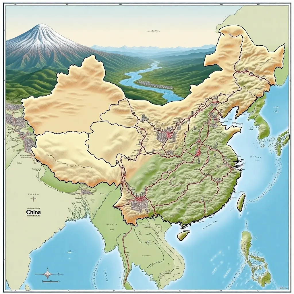 小小旅游地图册