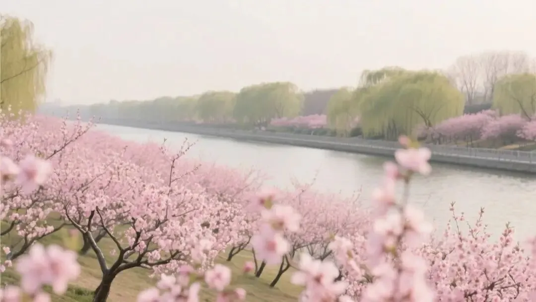 天津景点丨桃花堤·百年花事与一座城的春约