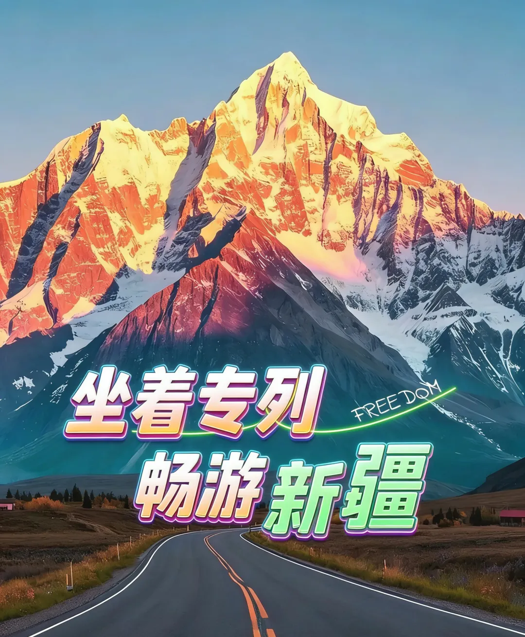 开往新疆的“旅游专列”,带爸妈17天躺游新疆东西南北疆,绵阳出发(含导游全程陪同)