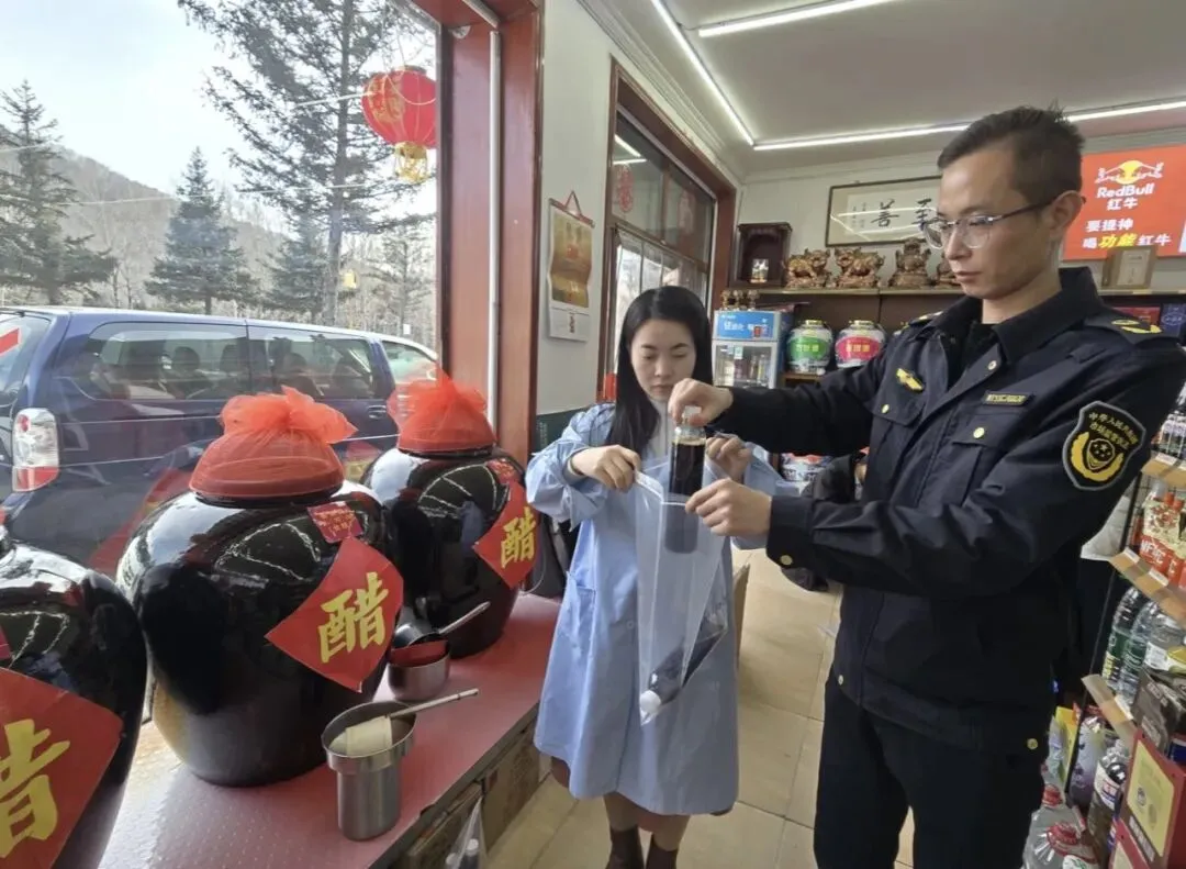 检验服务进景区”为五台山“清朗行动”筑牢食安防线