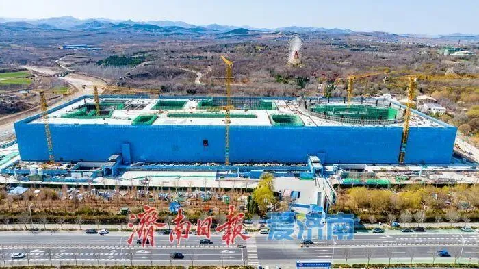 章丘埠村4A级景区综合提升项目主体施工全面展开!