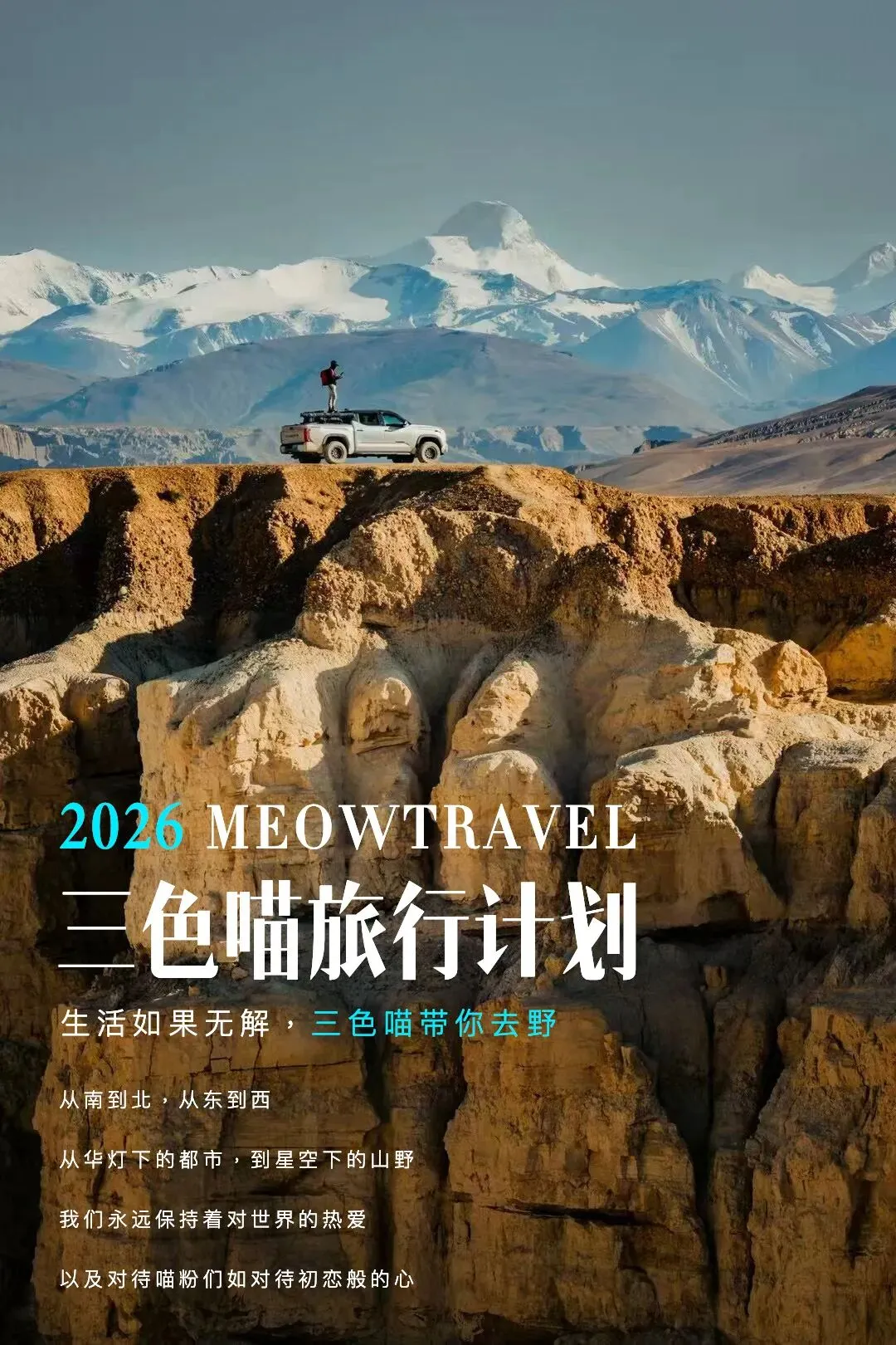 三色喵2026旅行计划|以梦为马,向光而行