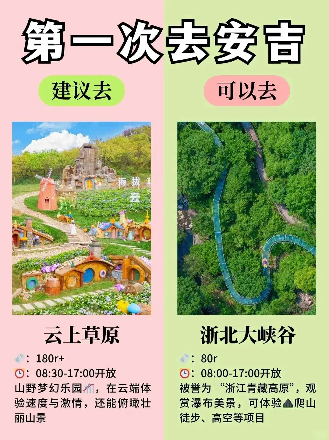 四月带娃去云上草原安吉旅游攻略
