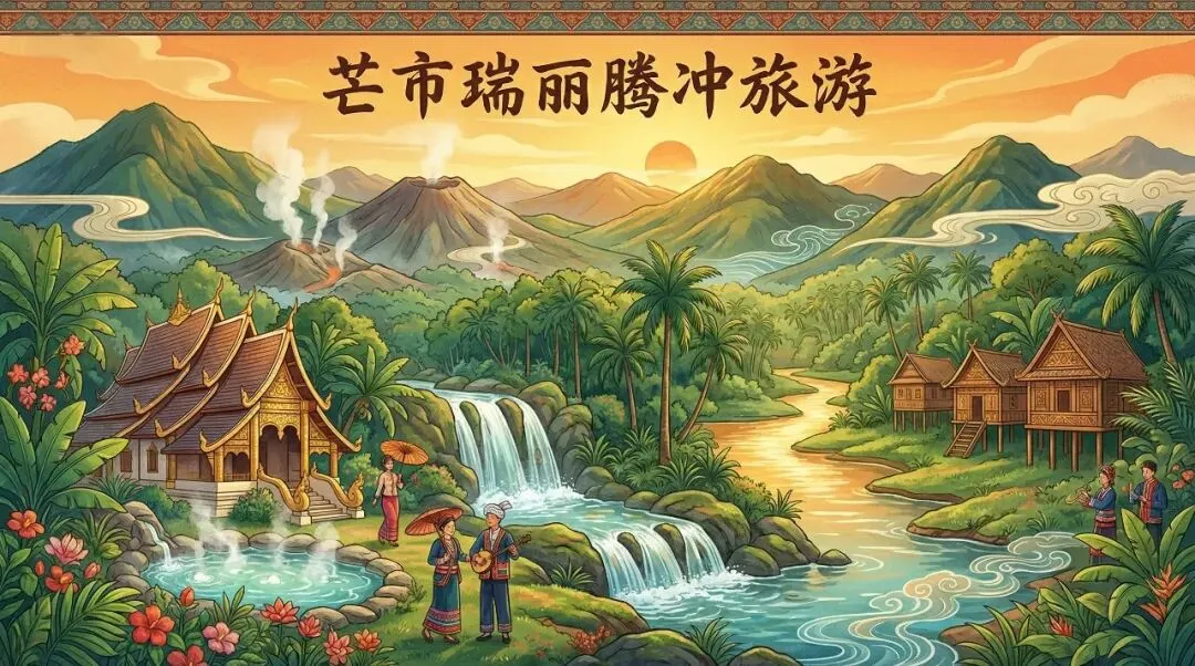 云南旅游攻略|芒市瑞丽腾冲,3天还是5天?不同天数的行程安排都在这里!