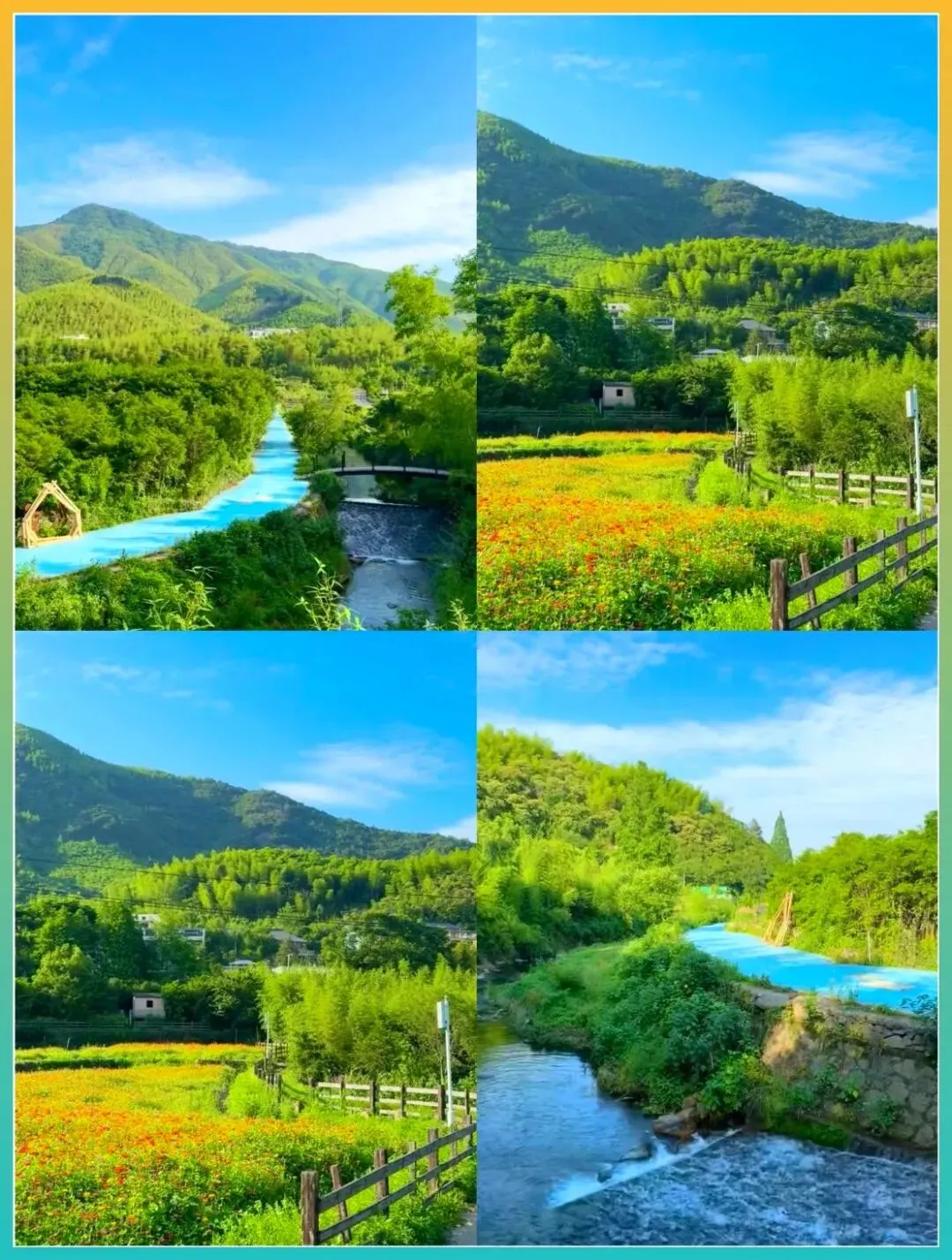 4月自驾游必推!江浙沪春日绝美路线,100公里0停车费,看遍花海、茶园、古村!