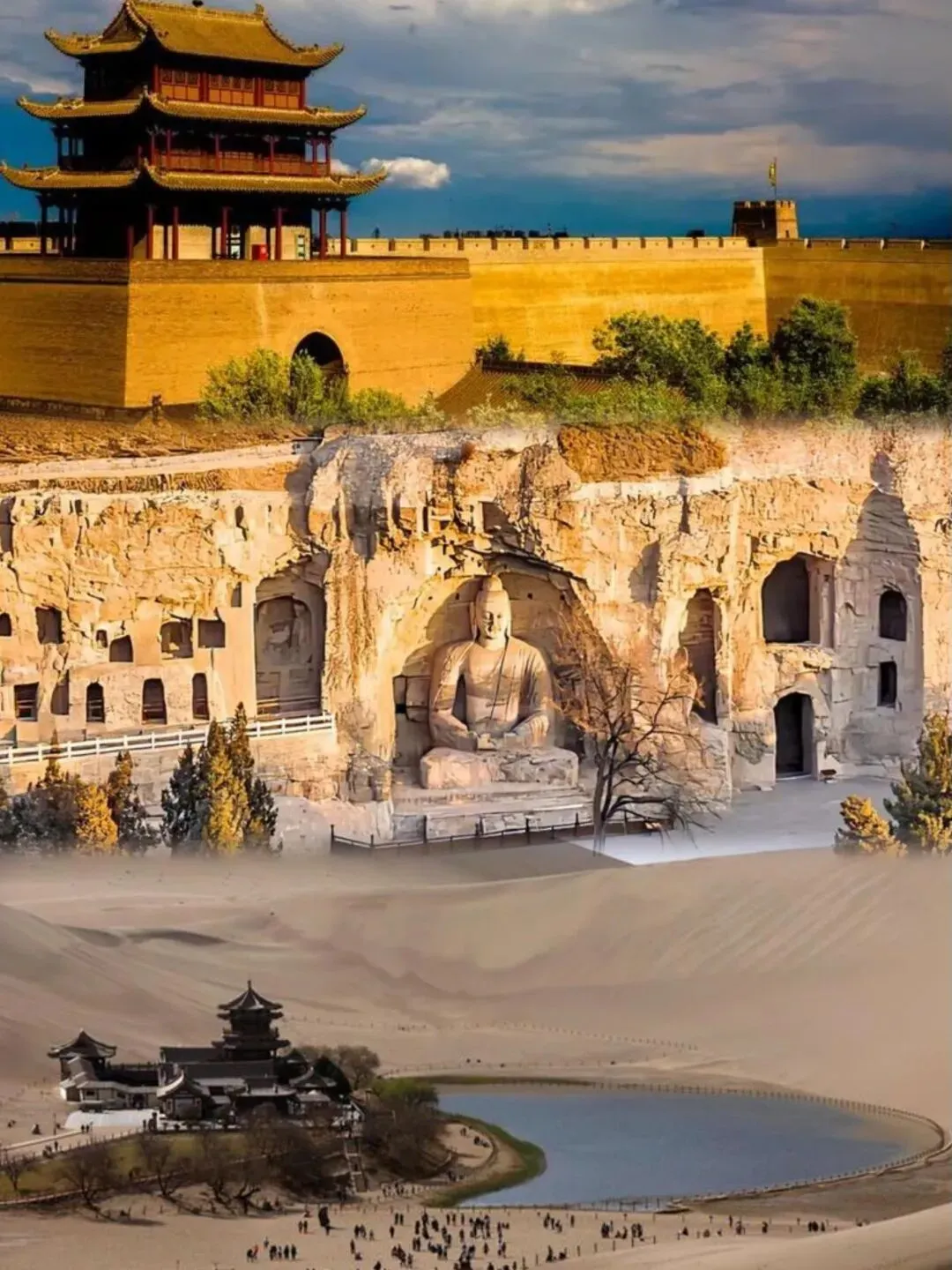 敦煌旅行指南:莫高窟、鸣沙山月牙泉、雅丹国家地质公园全攻略