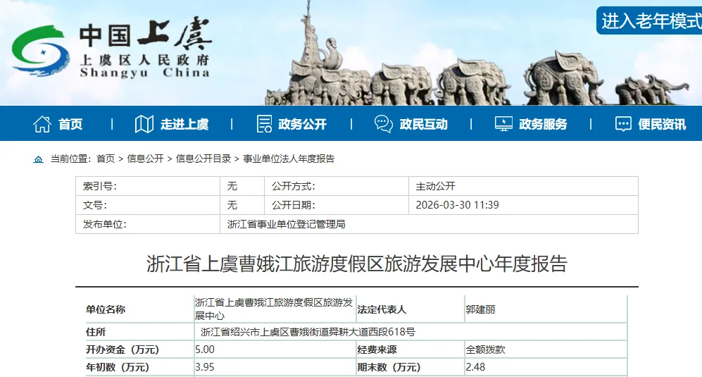 曹娥江旅游度假区旅游发展中心年度报告发布
