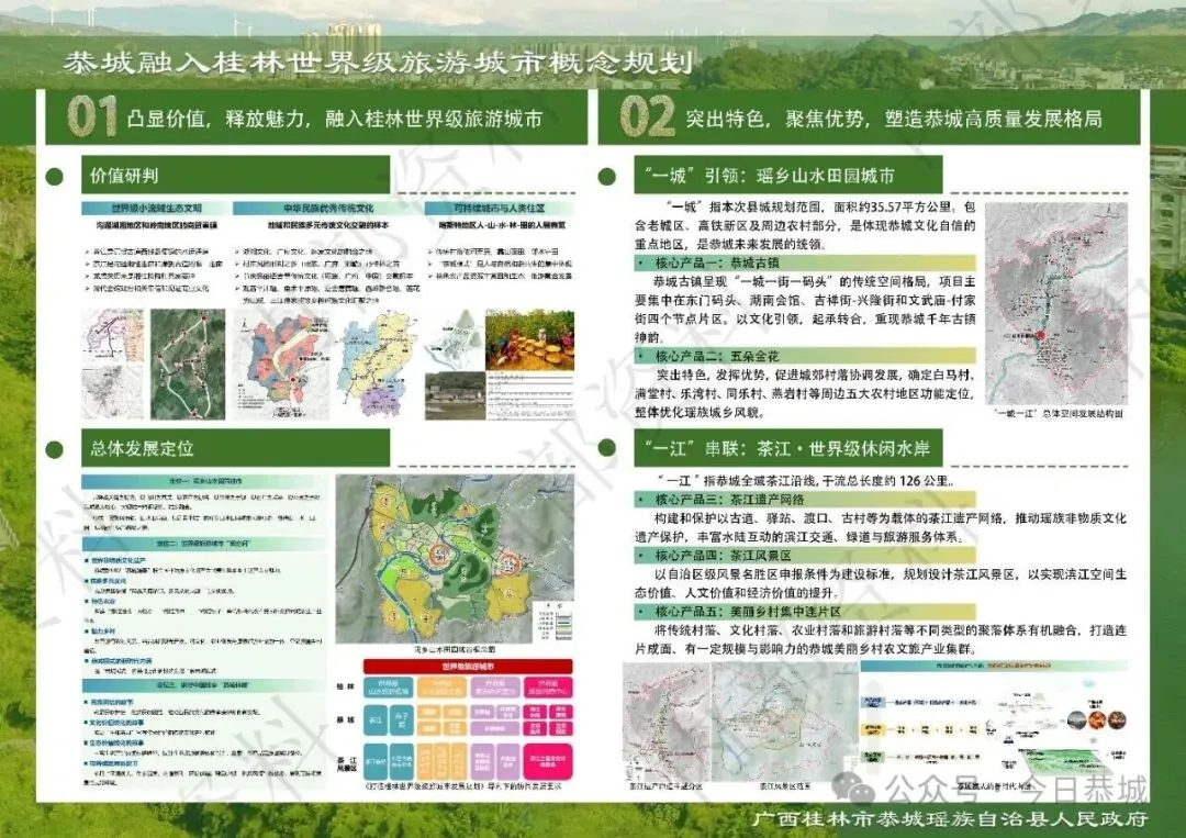 文旅规划丨《恭城融入桂林世界级旅游城市建设发展规划》公示!