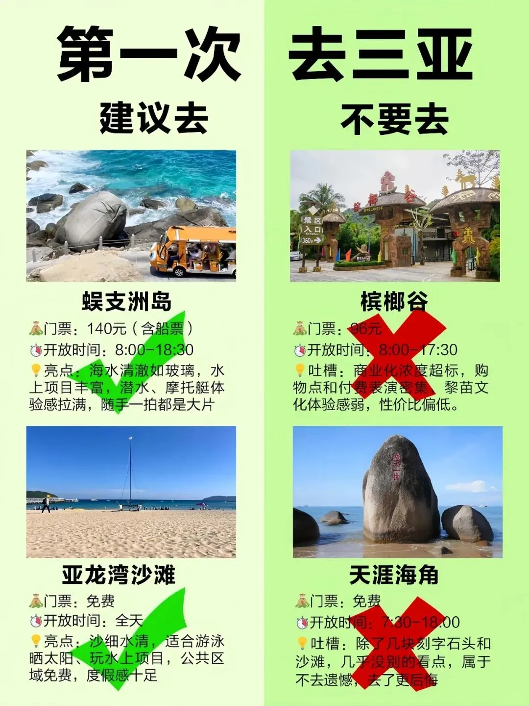 听劝!4-6 月三亚旅游保姆级攻略,躺平度假避开所有坑