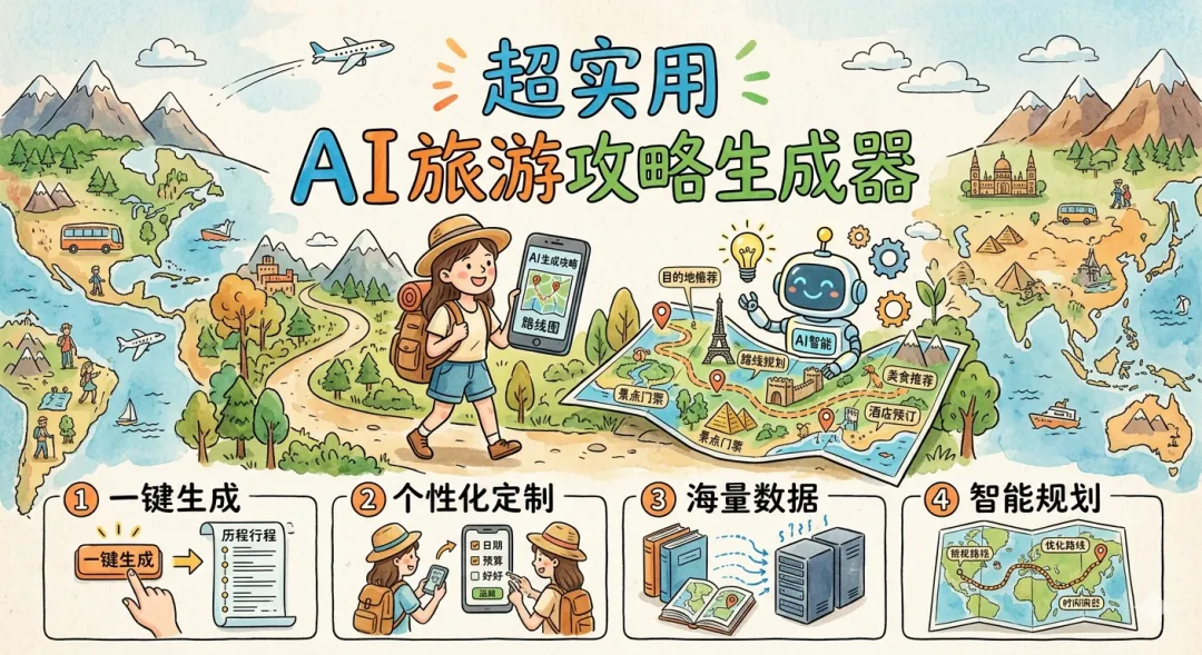 安利!超实用 AI 旅游攻略生成器 — 强烈推荐给所有爱旅行的朋友