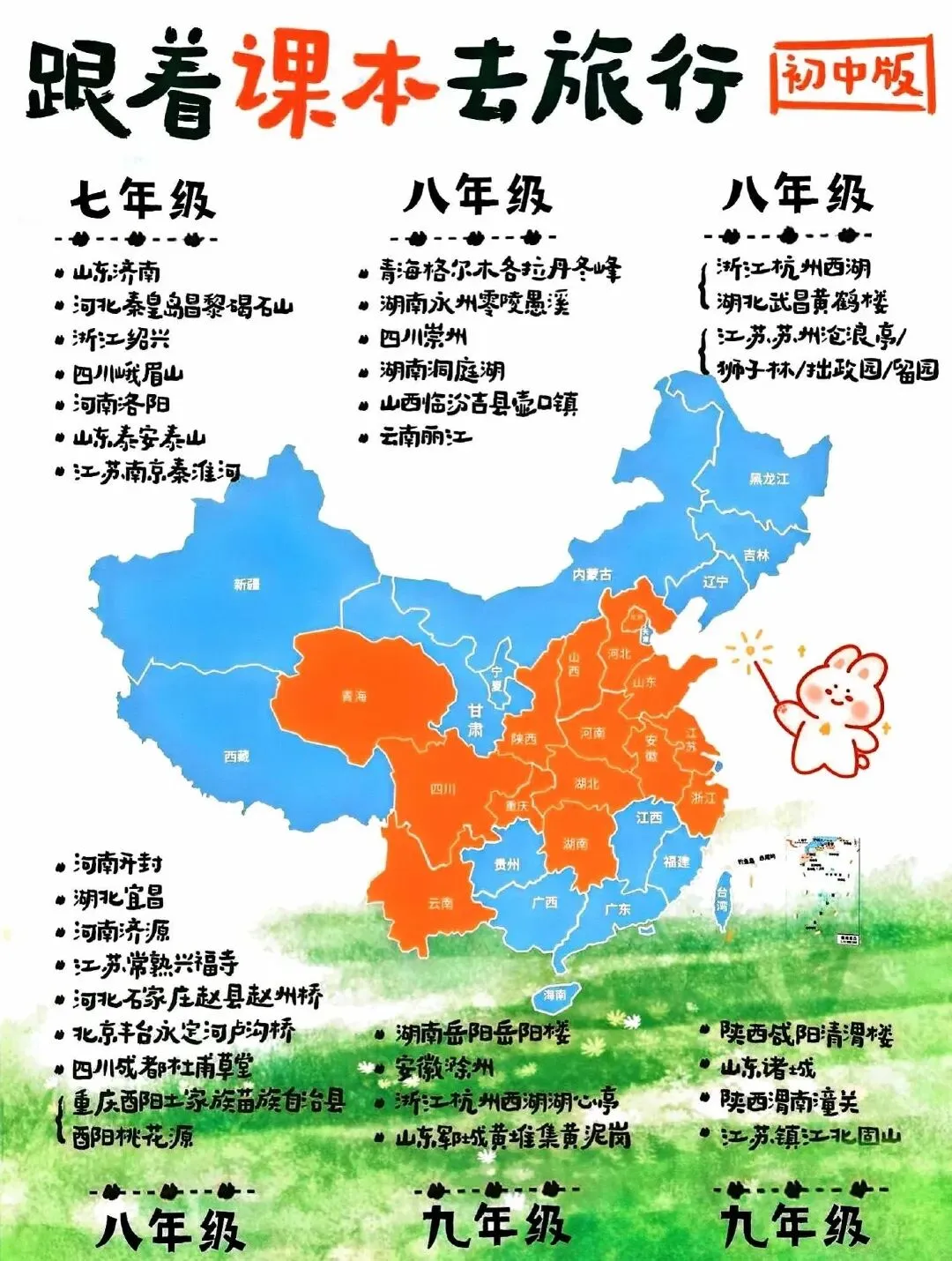 初中生跟着课本去旅行,五一研学攻略亲子游