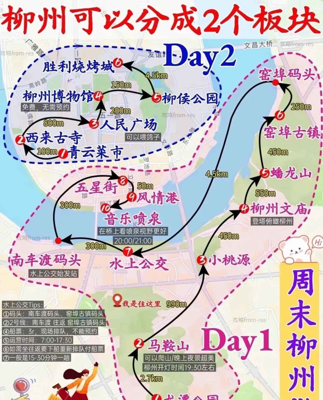 广西柳州2天1晚旅游攻略(最全攻略)