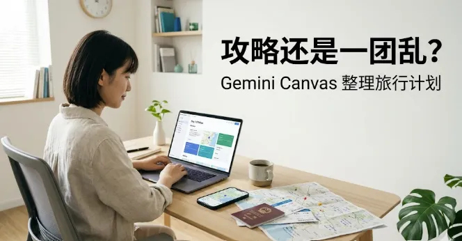 攻略做了半天还是一团乱?Gemini Canvas 这个隐藏功能,很适合把计划整理成一页