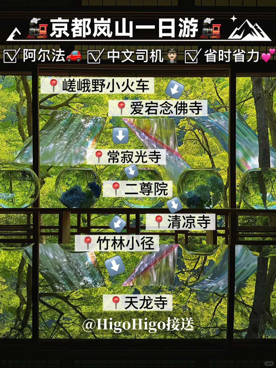 日本京都,岚山一日精华旅游|打卡全攻略