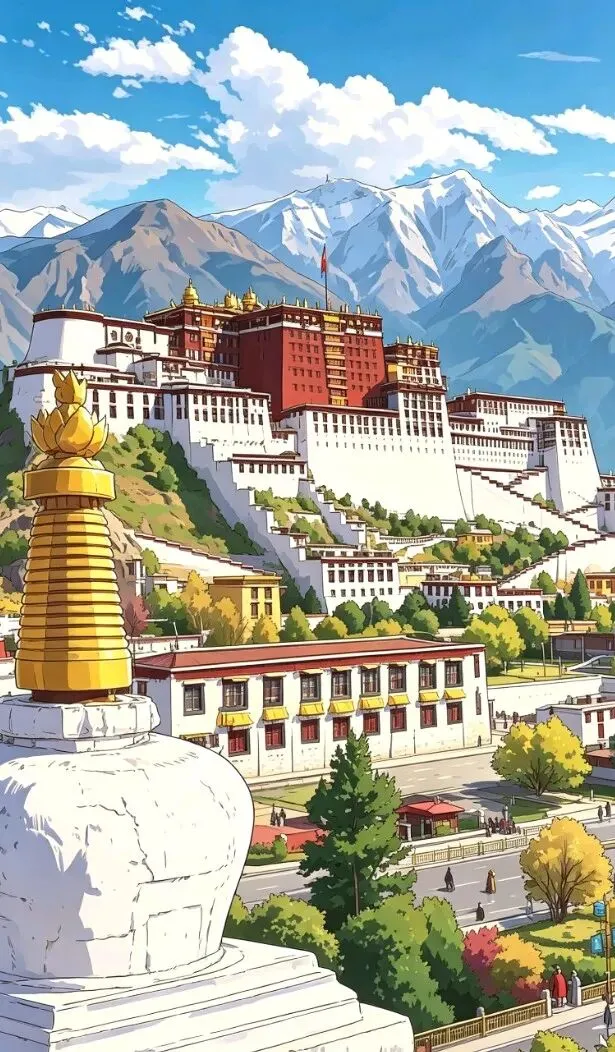 西藏3城旅游攻略|拉萨+林芝+日喀则,一次解锁雪山与信仰