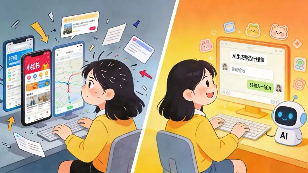 1分钟生成攻略,AI变身游客“旅行搭子” 包揽旅行计划,AI靠谱吗?