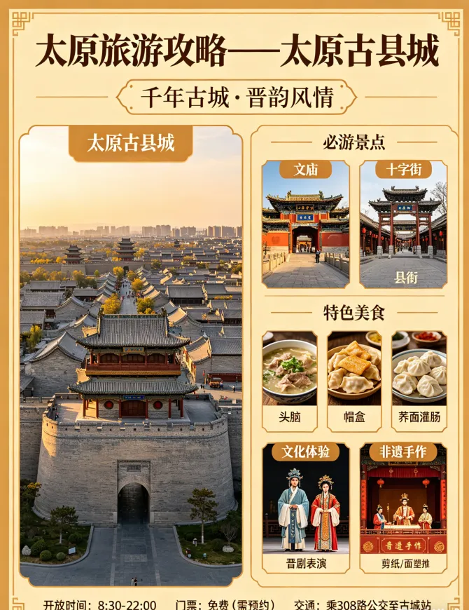 太原旅游攻略(五)——太原古县城,一座“凤凰城”里的六百年时光