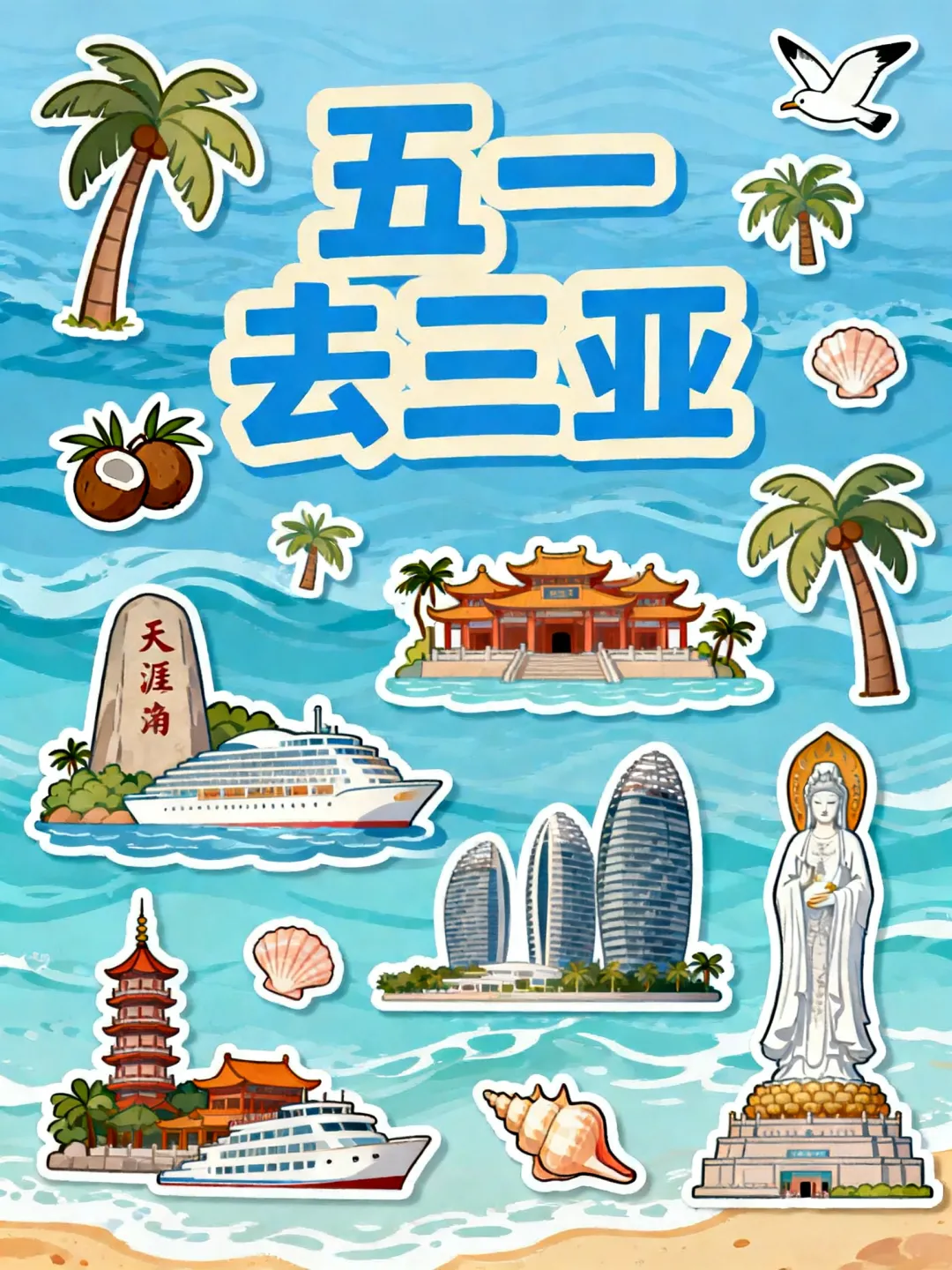 五一三亚旅游攻略|避开人潮,解锁海岛治愈之旅