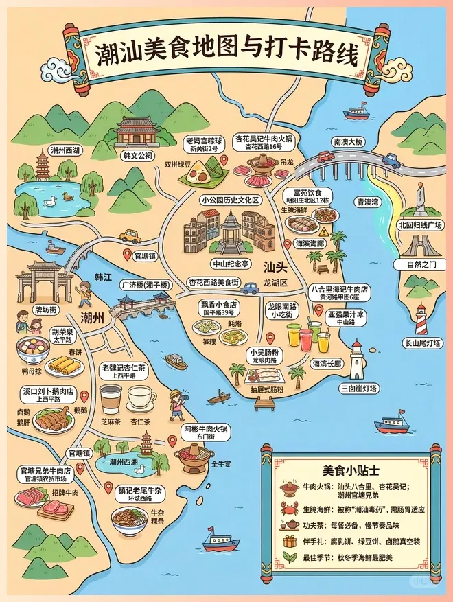 潮汕美食旅游深度体验攻略附3日游攻略