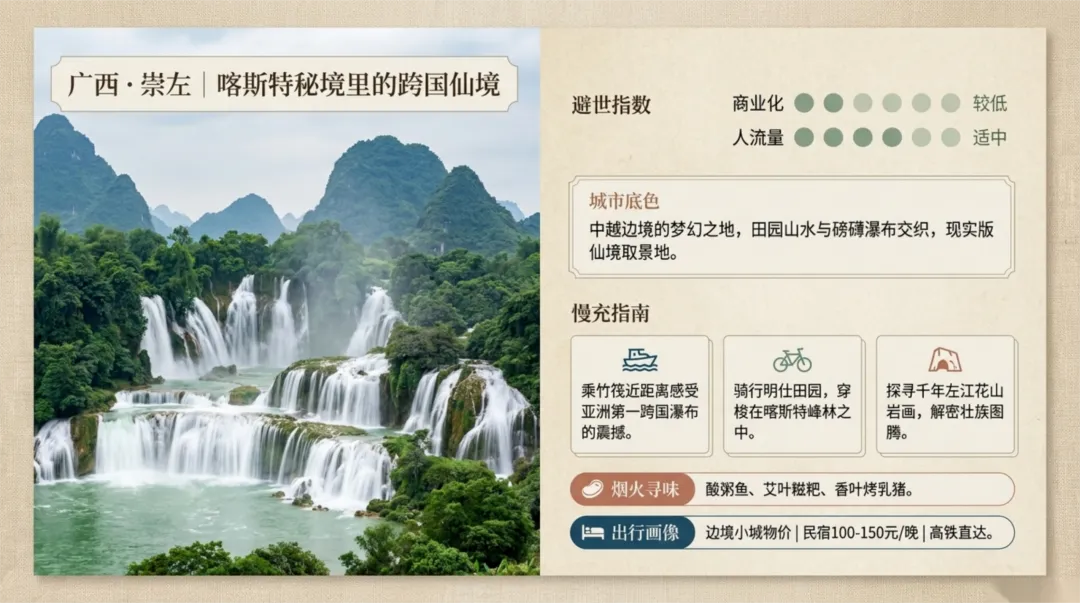 2026小众旅游攻略(下):别再去人挤人了,这5个宝藏小城极致浪漫过五一