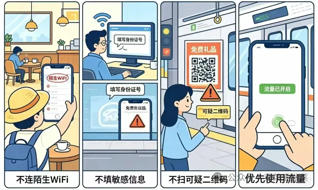 五一出游网络安全指南