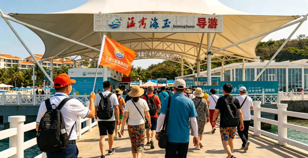 三亚旅游找本地导游超省心!海南吉宏道旅行社本地跟团游攻略