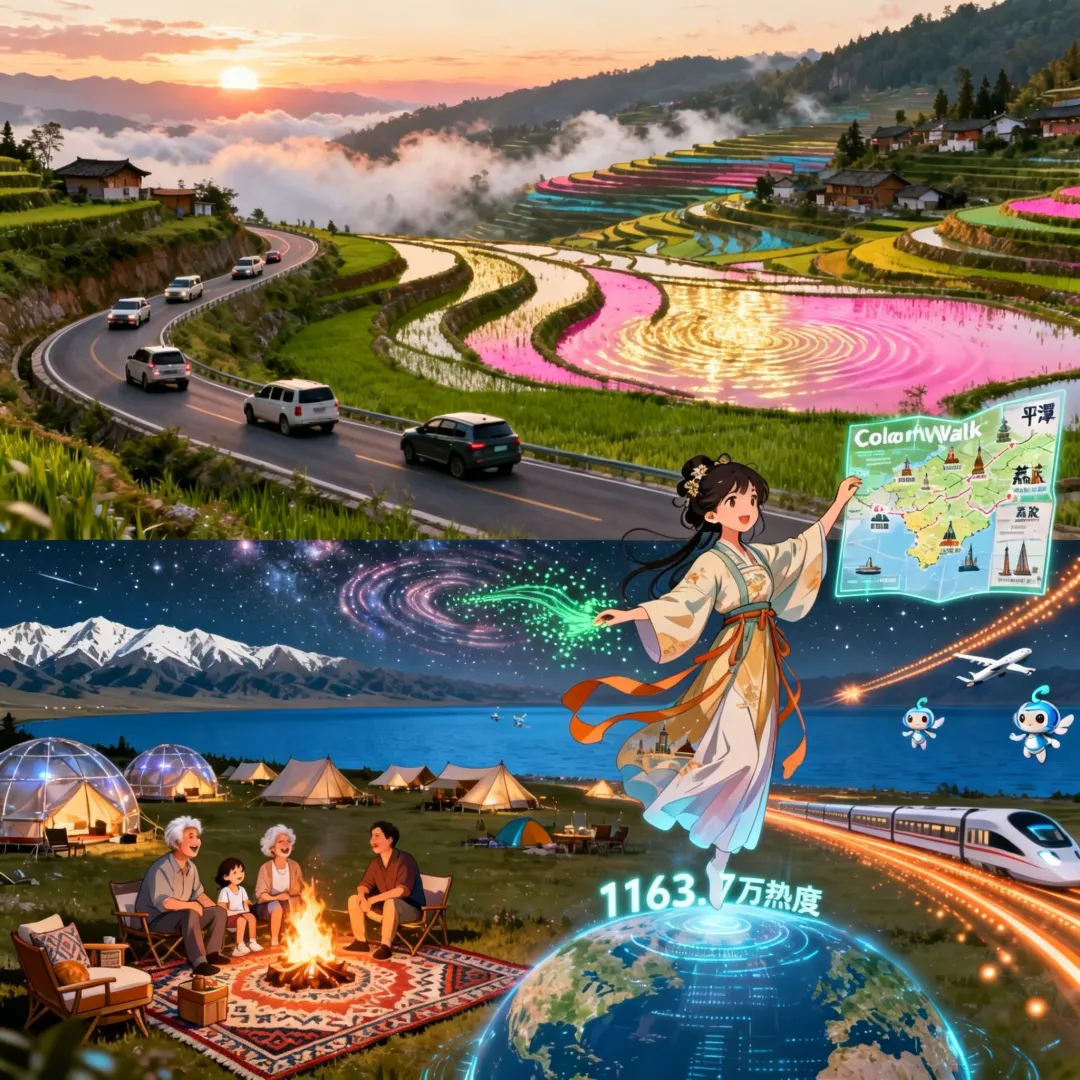 都来这里过五一:1163.7万热度背后的旅游新趋势与行动指南