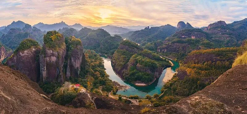福建武夷山保姆级游玩攻略!常规经典路线,新手直接照搬走 