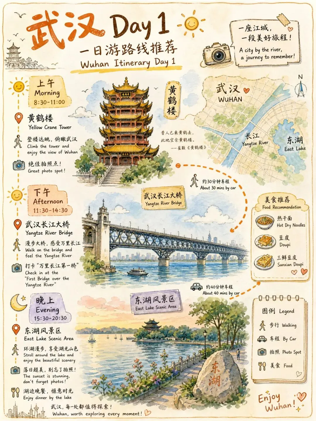 武汉3天旅游攻略-玩转武汉就是这么简单