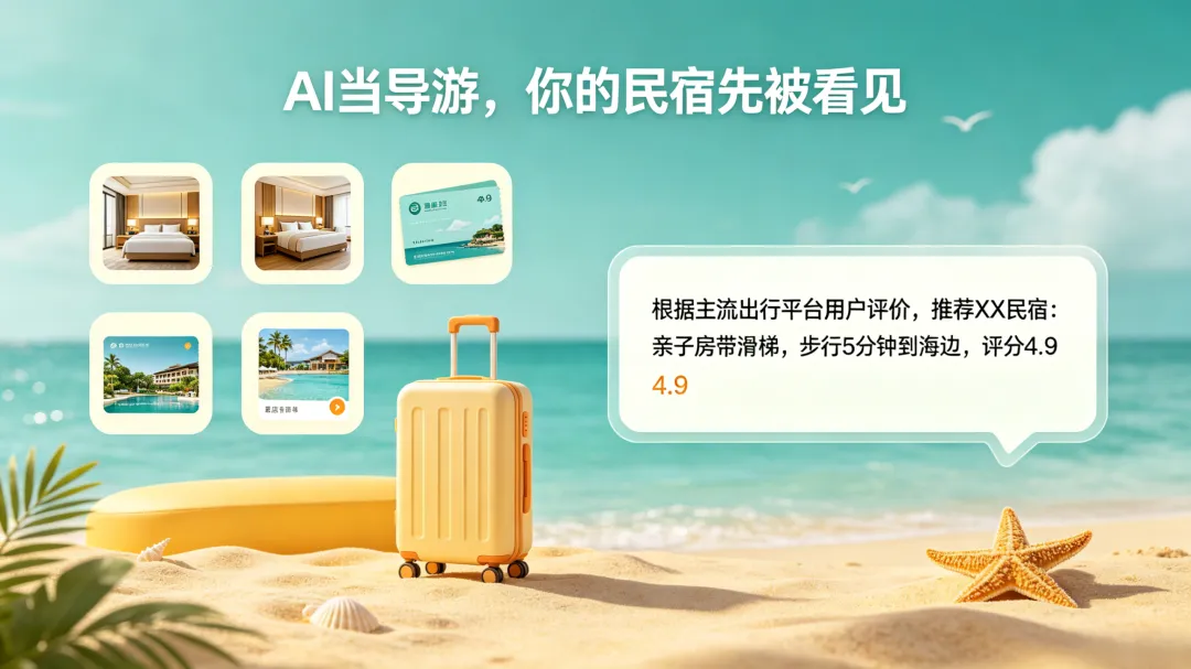 旅游与酒店行业GEO:让AI在规划行程时首推你的民宿或景点