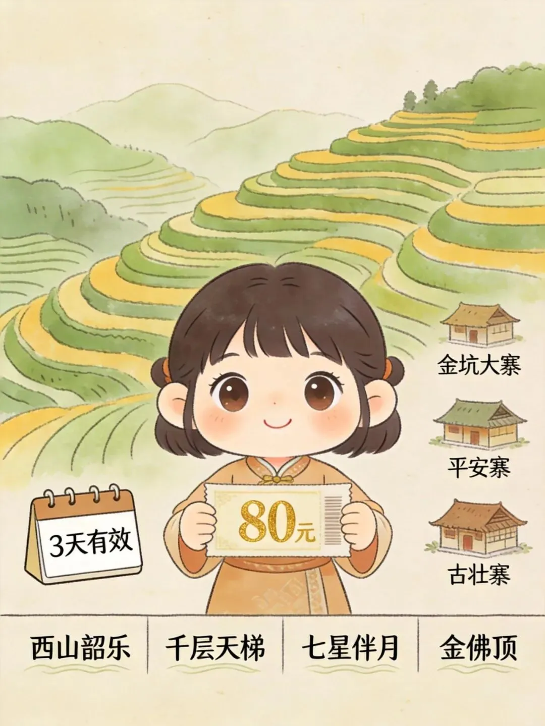龙脊梯田游玩攻略(自己去龙脊梯田景区要花多少钱?)