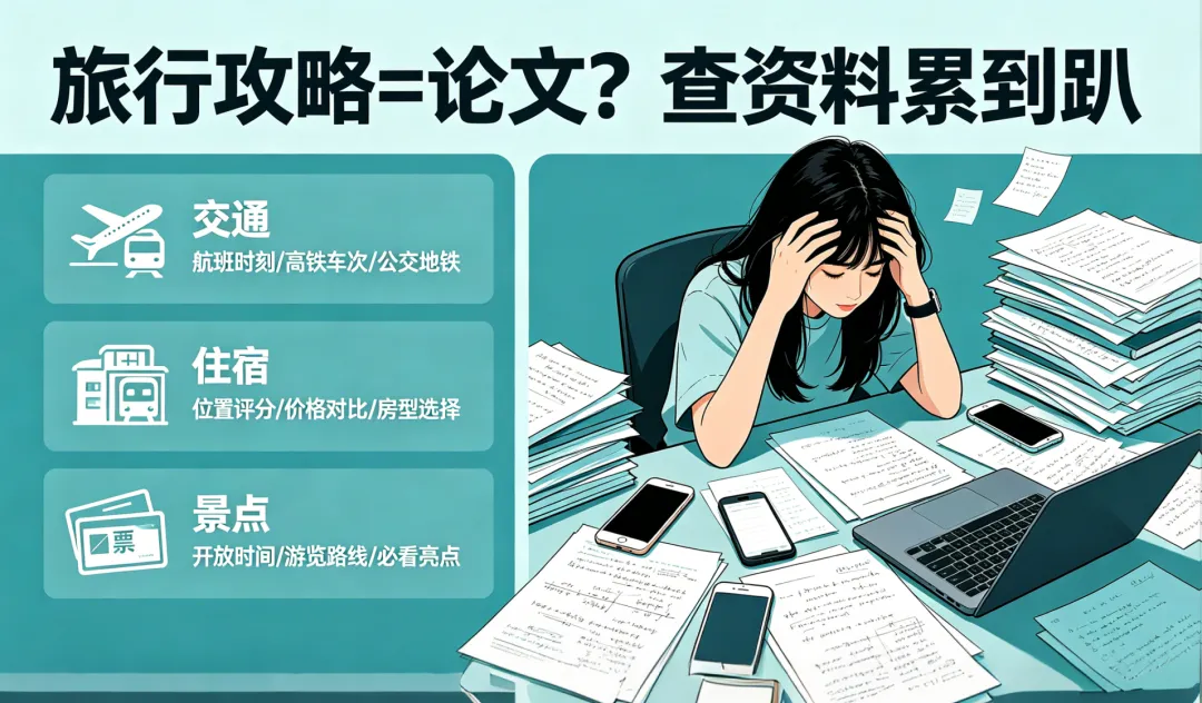 还有更懒的吗?懒人做旅游攻略的终极奥义:直接“抄答案”!