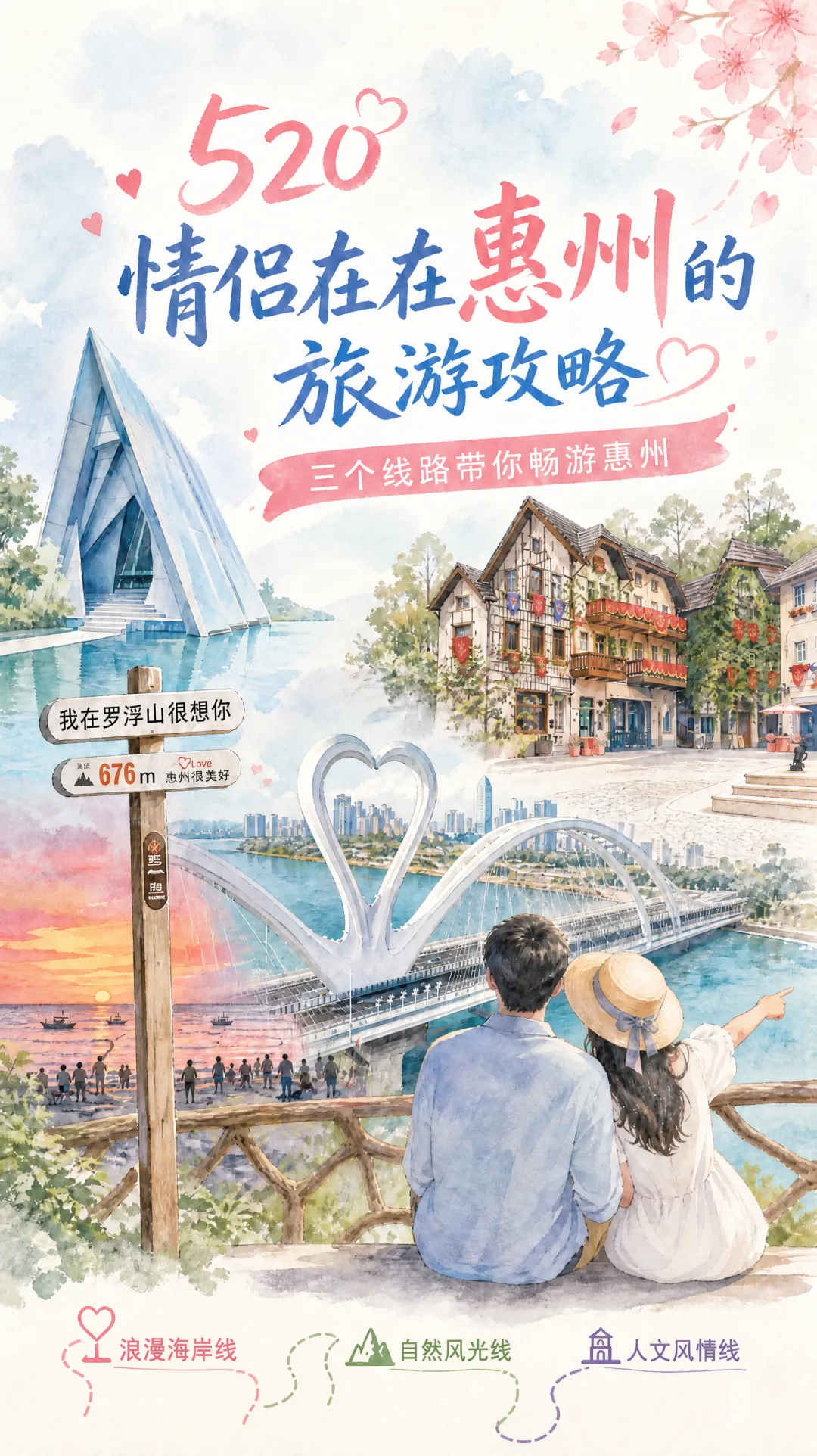 爱在山海,惠遇朝夕|惠州 520 情侣游玩攻略