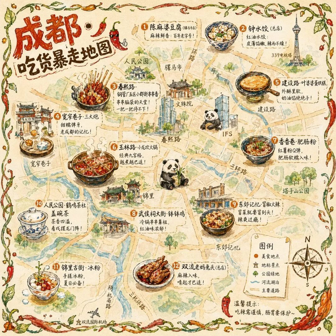 出门旅游先用AI做一张攻略图,超级方便!