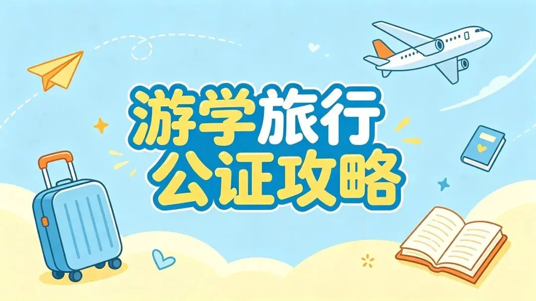 公证攻略|暑假快到了,计划出国旅行?游学?这份出行公证攻略快收藏好