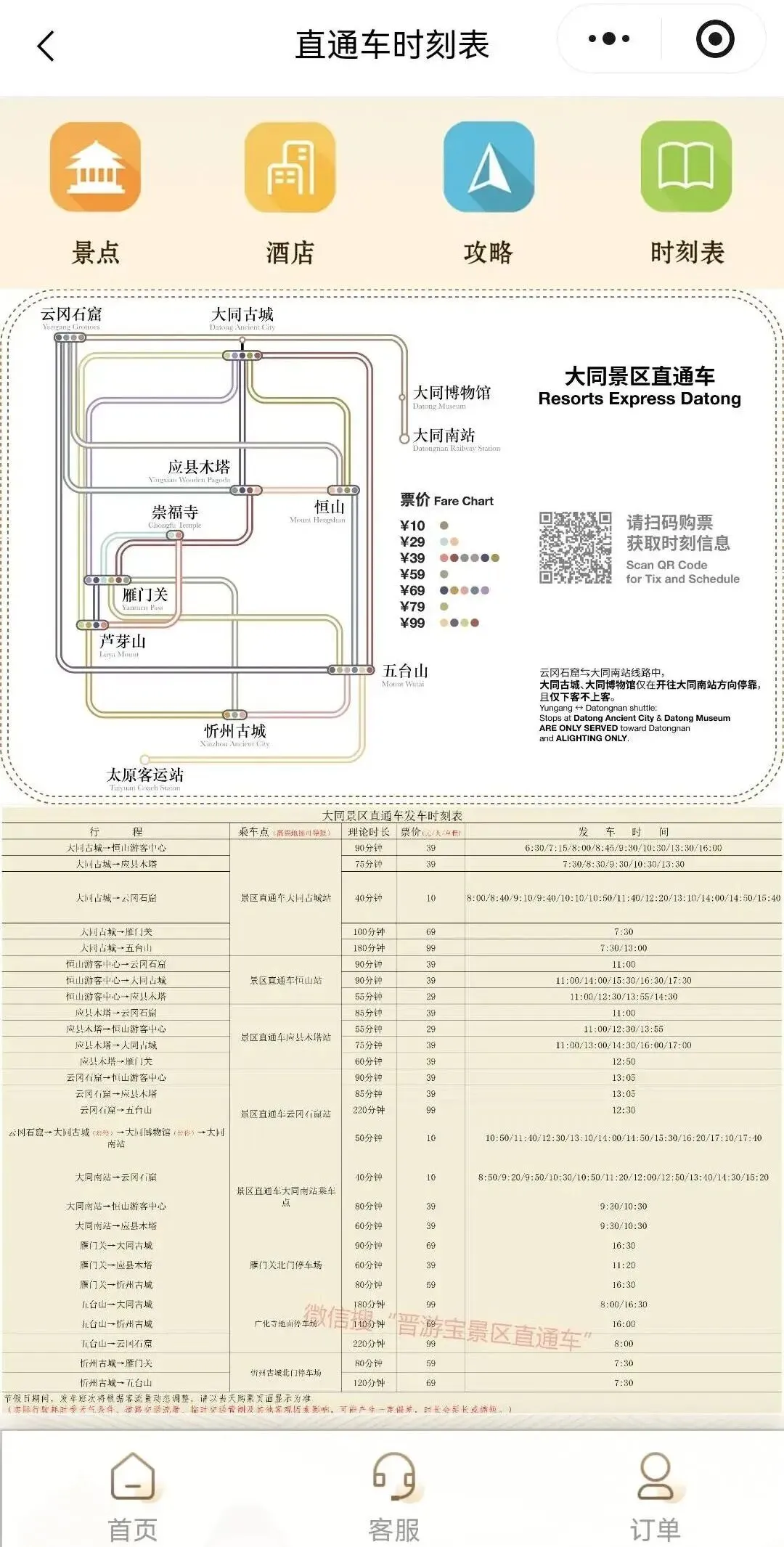 旅游攻略 | “地上文物看山西”九天四城(大同篇)