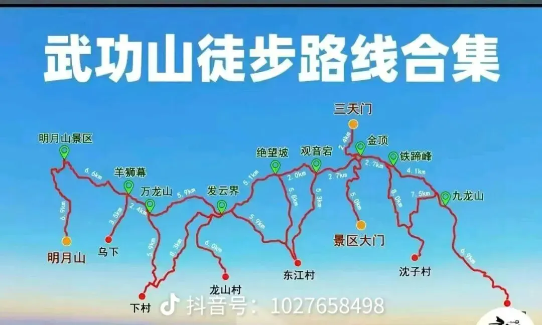 反穿武功山旅游攻略