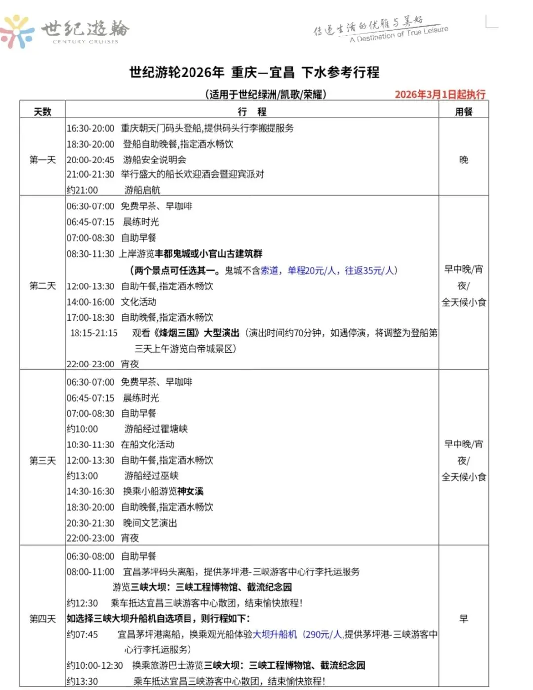 带爸妈三峡游轮旅行攻略(我个人很满意)