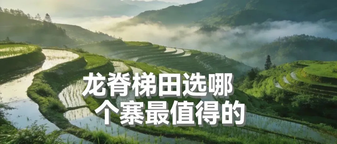 桂林龙脊梯田游玩攻略!龙脊梯田选哪个寨最值得的?实用干货!