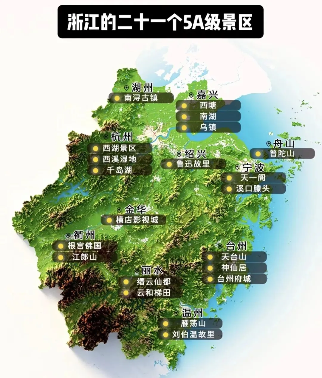 浙江省旅游攻略