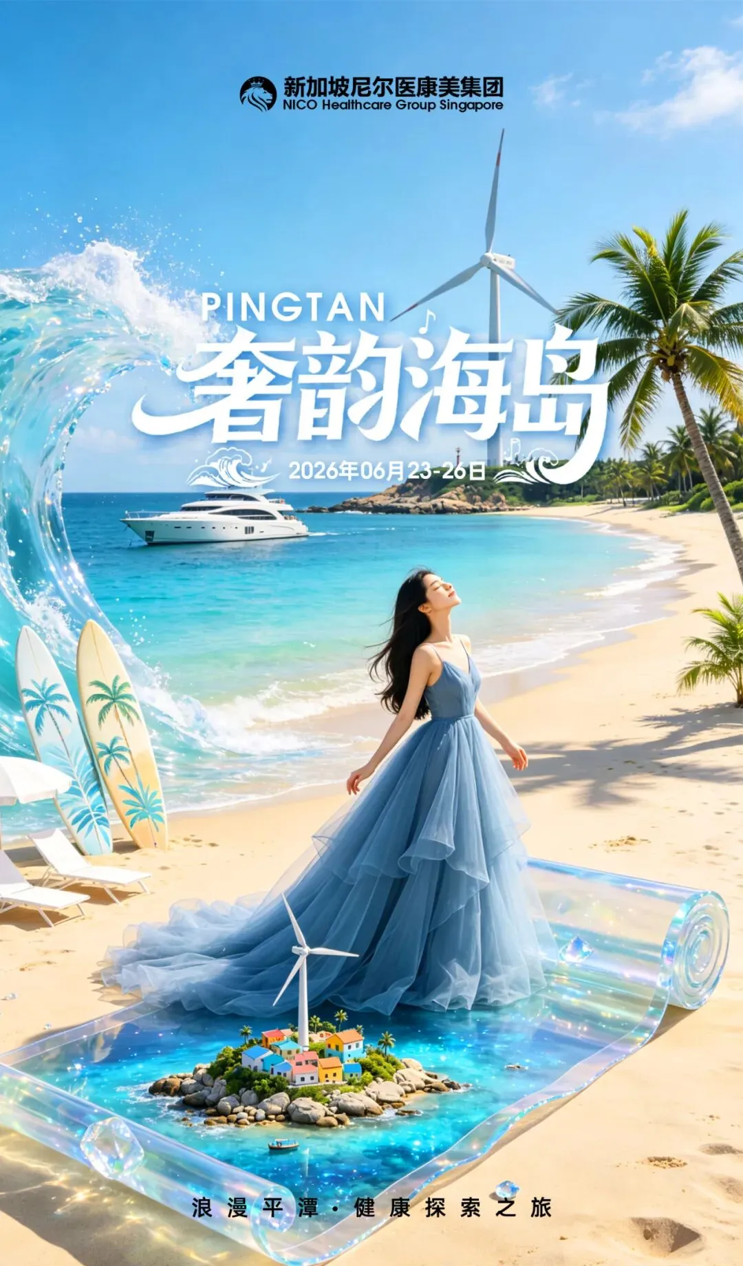 尼尔医康美VIP健康探索之旅|平潭旅游攻略来啦~