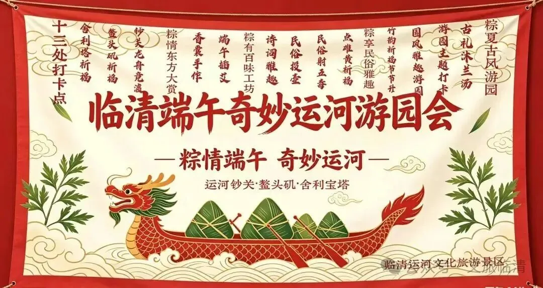 【文旅】临清三大景区端午节游玩全攻略来啦!