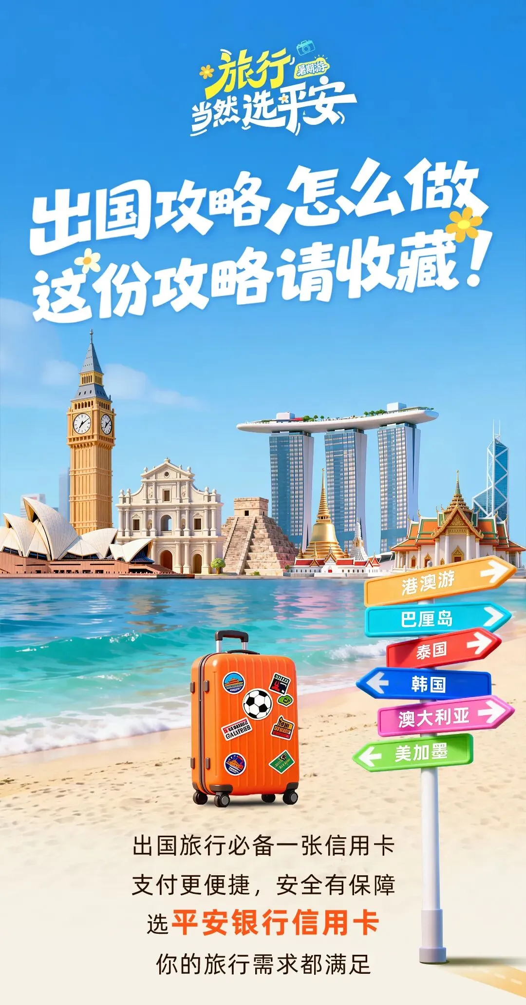 这份出国旅行必备攻略,速速收藏!