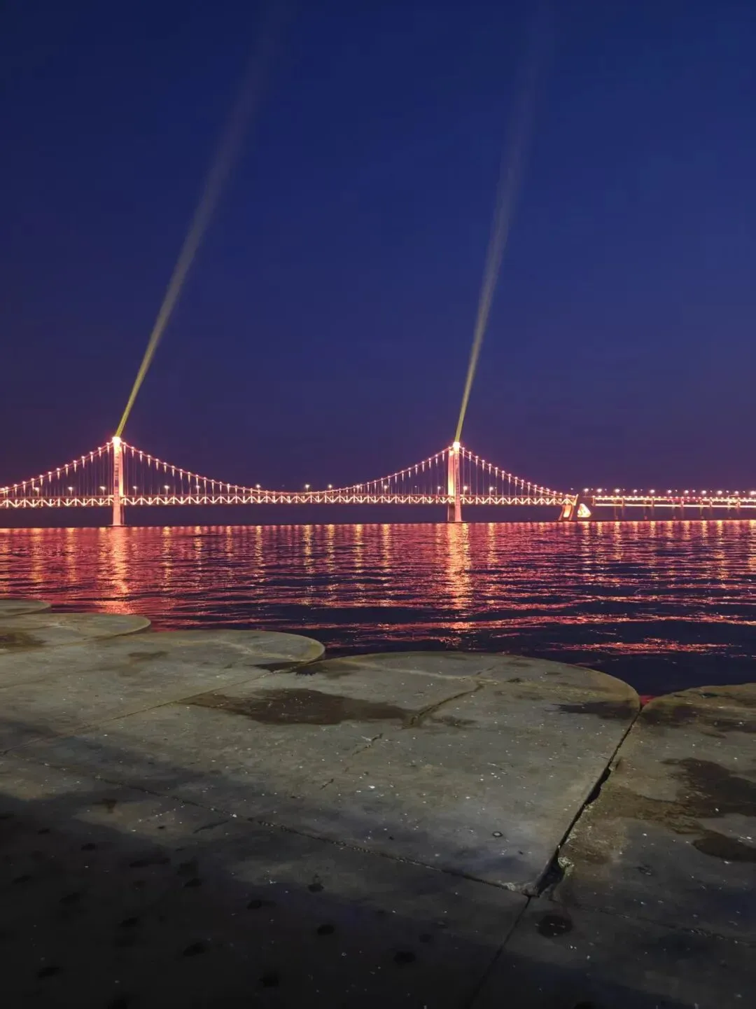 大连星海跨海大桥灯光秀游玩指南~