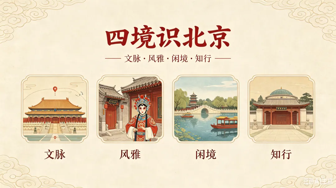 北京旅游攻略|四境识京:文脉·风雅·闲境·知行