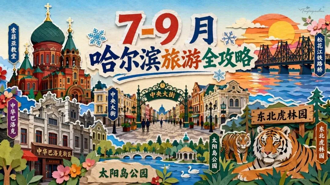 7-9 月哈尔滨旅游全攻略|避坑好玩