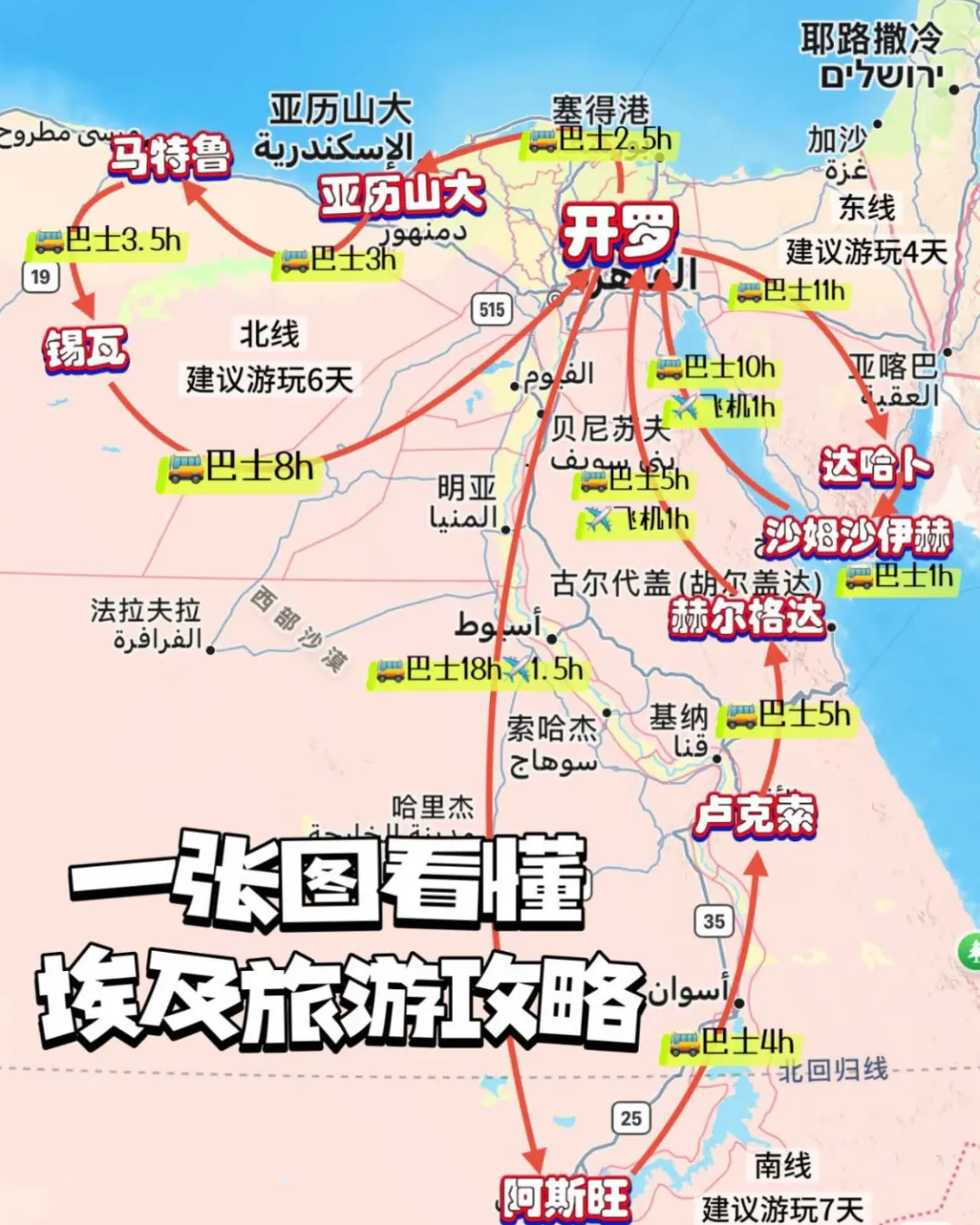 第一次来埃及旅游,看这篇超全攻略就够了️